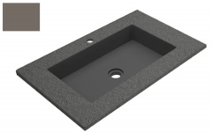 Раковина Acquabella Integra 80 Slate Fango S/F