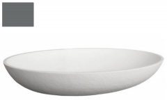 Раковина накладная Acquabella On-Top Oval 58 Slate Platin