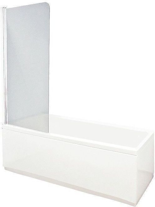 Шторка на ванну Aquanet AQ1 L, матовое стекло