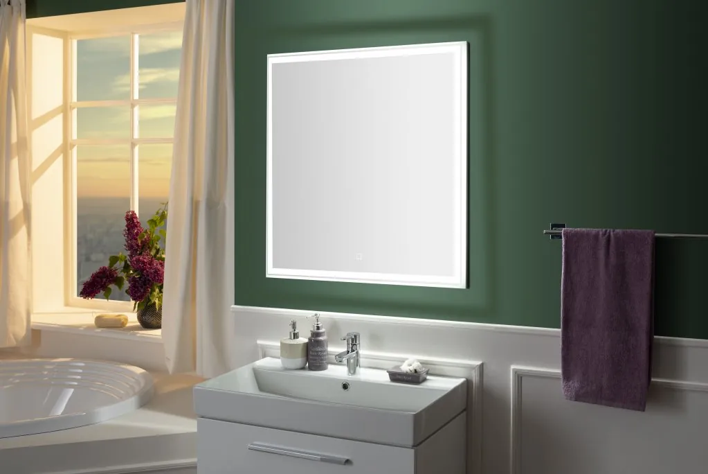 Зеркало с LED-подсветкой из коллекции NOVA пр-ва Aquanet Зеркало с LED-подсветкой из коллекции NOVA пр-ва Aquanet