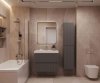 Пенал Aquanet Джейн 2.0 35 графит