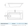 Акриловая ванна Alba Spa Gamma 180x70 ВПР0380000100