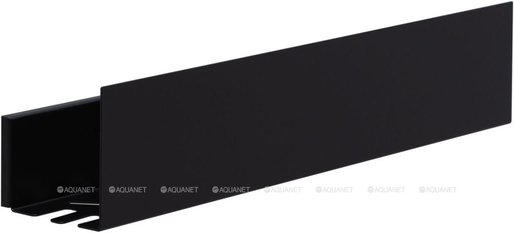 Полка Aquanet Магнум Н 60x12 черная матовая
