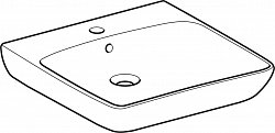 Раковина Geberit Renova Comfort 55 258555000