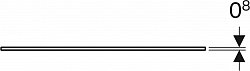 Полка для мебели Geberit Xeno2 58 500.524.00.1