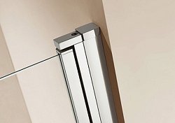 Шторка на ванну Cezares Eco O-V-11-120/140-P-Cr-R