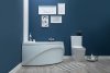 Акриловая ванна Aquanet Fregate 120x120 (с каркасом)